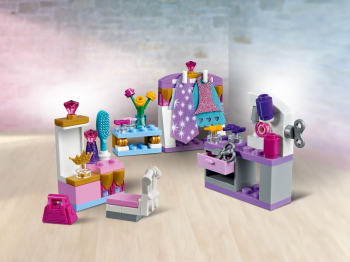 Набор кубиков и аксессуаров Комната мини-куклы