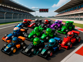 Конструктор Минифигурки LEGO® Коллекционные гоночные автомобили F1® Конструктор Минифигурки LEGO® Коллекционные гоночные автомобили F1®