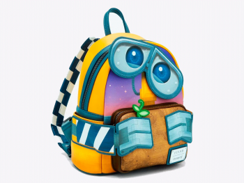 Рюкзак Loungefly! Leather: Disney Pixar Wall-E with Trash Box Mini Backpack Рюкзак Loungefly! Leather: Disney Pixar Wall-E with Trash Box Mini Backpack