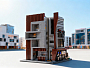 Конструкторы Pantasy Modular Building 85041 Архитектурное бюро, фото 32
