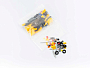 Конструкторы LEGO Уникальные наборы L0011 Набор кубиков и аксессуаров «Город: Желтый автомобиль», фото 1