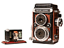 Конструкторы Pantasy Retro 85050 Двухобъективный зеркальный фотоаппарат, фото 1