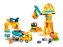Конструкторы LEGO DUPLO® 10476 Строительная площадка, 3в1, фото 1