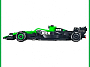 Конструкторы CaDA C55082W Гоночный болид Kick Sauber Formula 1 Team C45-2025, фото 3