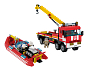 Конструкторы Brick Labs Бриксити AB-1315 Пожарный грузовик и лодка: Отряд Факел, фото 1