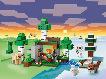 Конструктор LEGO Minecraft Путешествие первой ночи