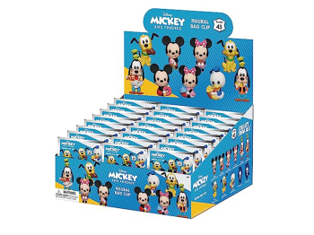 Фигурка Disney 3D Foam Bag Clip - Mickey & Friends with Food (Series 43)