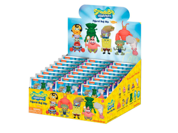 Фигурка Nickelodeon 3D Foam Bag Clip Series 4