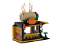 Конструкторы Brick Labs Бриксити AB-1316 Пожар в кафе Шаурма на Бриковой, фото 12