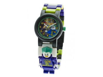 Часы наручные Super Heroes с минифигурой Joker на ремешке