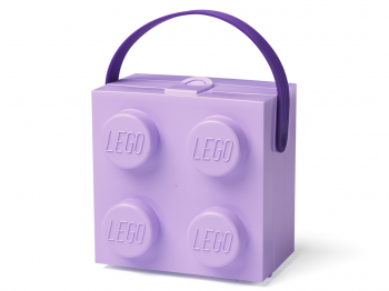 Ланч Бокс LEGO BOX с ручкой, фиолетовый