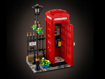 Конструктор Красная лондонская телефонная будка