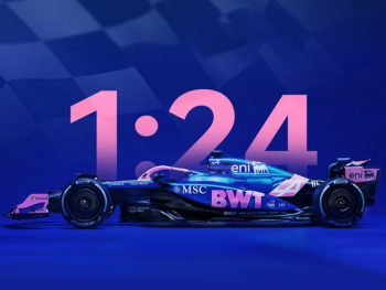 Конструктор Гоночный болид BWT Alpine Formula One Team A525 1:24