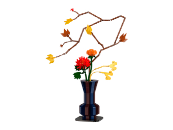 Конструктор Цветочная композиция 3-в-1 - Осень