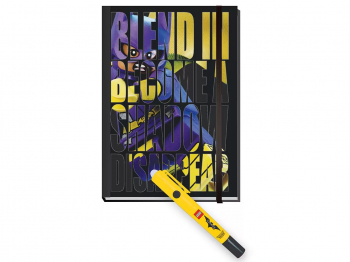 Набор Batman Movie: книга «Batgirl» (96л) + ручка с невидимыми чернилами и фонариком